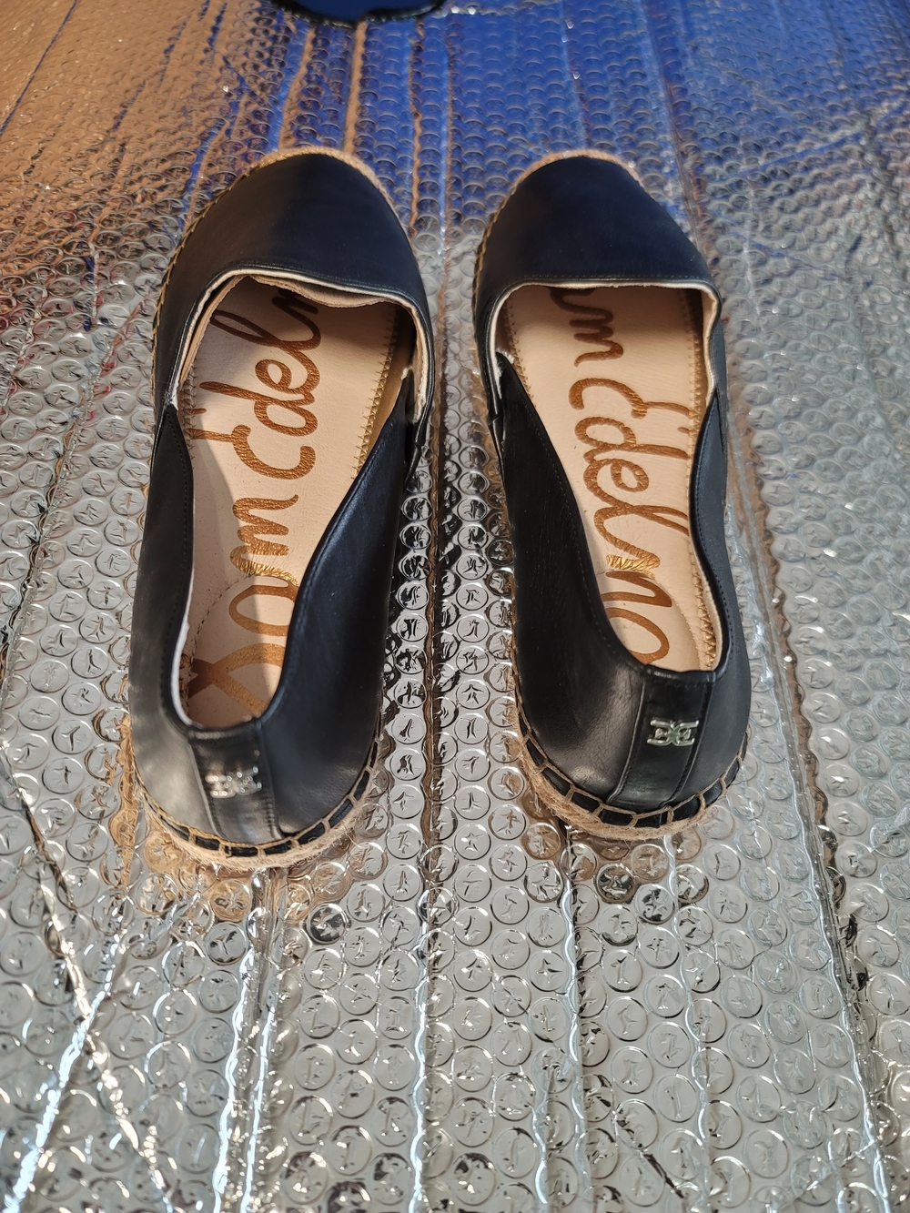 Black Espadrille Sam Edelman Women’s Shoes - Picture 2 of 5
